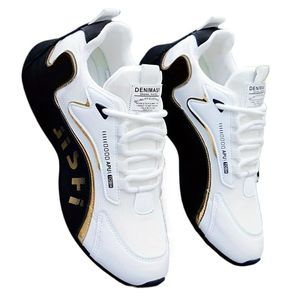 White and Black Men's Sneakers